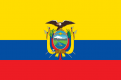 Flagge von Ecuador